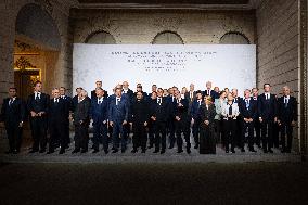 Coalition of the Willing Summit - Family Photo - Paris