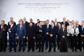 Coalition of the Willing Summit - Family Photo - Paris