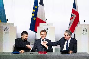 Coalition Of The Willing Summit Conference - Paris