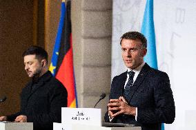 Coalition Of The Willing Summit Conference - Paris