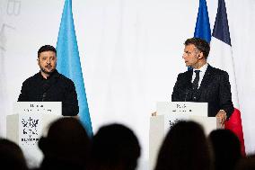 Coalition Of The Willing Summit Conference - Paris