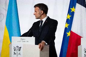 Coalition Of The Willing Summit Conference - Paris