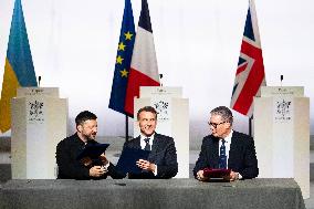 Coalition Of The Willing Summit Conference - Paris