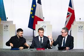 Coalition Of The Willing Summit Conference - Paris