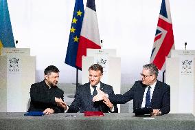 Coalition Of The Willing Summit Conference - Paris