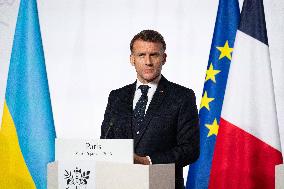 Coalition Of The Willing Summit Conference - Paris