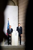 Coalition Of The Willing Summit Conference - Paris