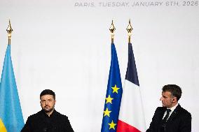 Coalition Of The Willing Summit Conference - Paris