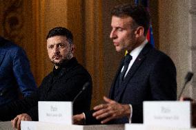 Coalition Of The Willing Summit Conference - Paris