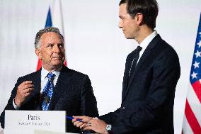 Coalition Of The Willing Summit Conference - Paris