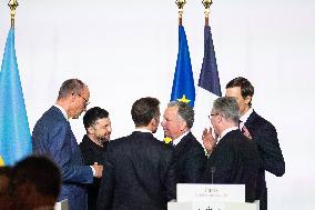 Coalition Of The Willing Summit Conference - Paris