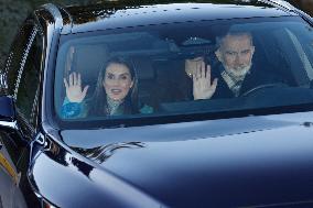Royal Family Celebrates Three Kings Day - Madrid