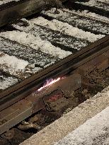 SNCF Reseau Railway Track Heating System - Rambouillet