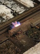 SNCF Reseau Railway Track Heating System - Rambouillet