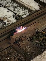 SNCF Reseau Railway Track Heating System - Rambouillet