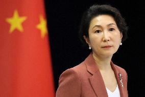 Chinese Foreign Ministry spokeswoman Mao Ning