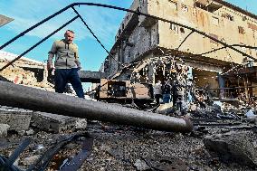 Israeli Strike Hits Sidon Lebanon