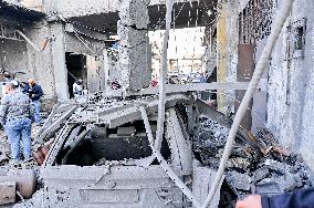 Israeli Strike Hits Sidon Lebanon