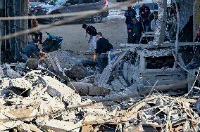 Israeli Strike Hits Sidon Lebanon