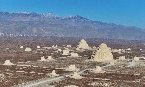 Western Xia Mausoleum Landscape