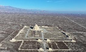 Western Xia Mausoleum Landscape