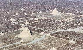 Western Xia Mausoleum Landscape