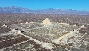 Western Xia Mausoleum Landscape