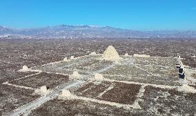 Western Xia Mausoleum Landscape