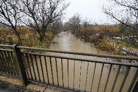 Heavy Rain Causes Red Alert For Aniene River - Rome