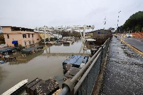 Heavy Rain Causes Red Alert For Aniene River - Rome