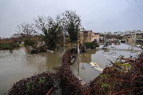 Heavy Rain Causes Red Alert For Aniene River - Rome