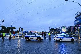 Heavy Rain Causes Red Alert For Aniene River - Rome