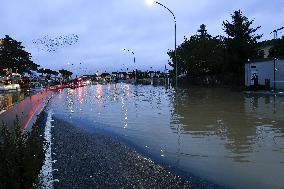 Heavy Rain Causes Red Alert For Aniene River - Rome