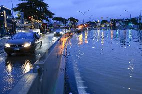 Heavy Rain Causes Red Alert For Aniene River - Rome