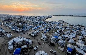 Gaza Seaport Sunset