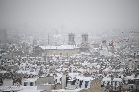 Paris Under the Snow