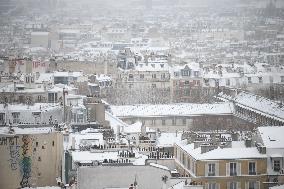 Paris Under the Snow