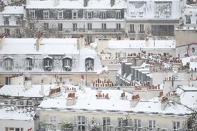 Paris Under the Snow