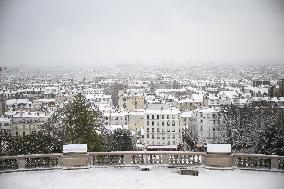 Paris Under the Snow