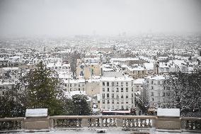 Paris Under the Snow