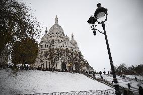 Paris Under the Snow