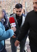 Ilia Topuria and His Ex-Wife in Court - Mostoles, Spain