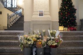 Crans-Montana - Flowers in Memory of Chiara Costanzo - Milan