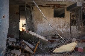 Building Damaged by A US Airstrike - Venezuela