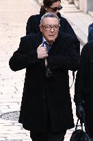 Nicolas Charrier And Family At Brigitte Bardot Funeral - Saint-Tropez