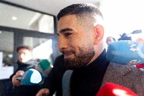 Ilia Topuria and His Ex-Wife in Court - Spain