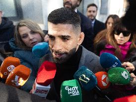 Ilia Topuria and His Ex-Wife in Court - Spain