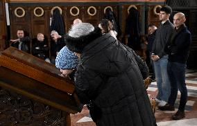 Serbian Orthodox Church Celebrates Christmas - Zagreb
