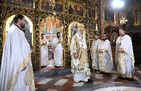 Serbian Orthodox Church Celebrates Christmas - Zagreb