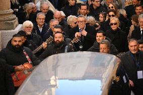 Brigitte Bardot Funeral - Saint-Tropez